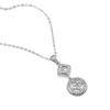 Elegant Zircon Collarbone Chain Pendant Necklace - Light Luxury, Casual & Popular Design