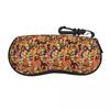 Custom U-Uzumakies N-Narutoes Sunglasses Soft Case Neoprene Zipper Anime Cartoon Shell Eyeglass Case Protective Box For Glasses