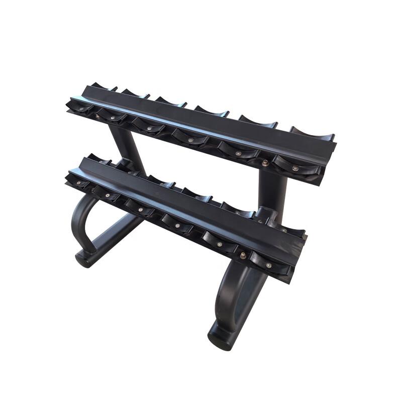 WEZHO Double-Layer Dumbbell Storage Rack