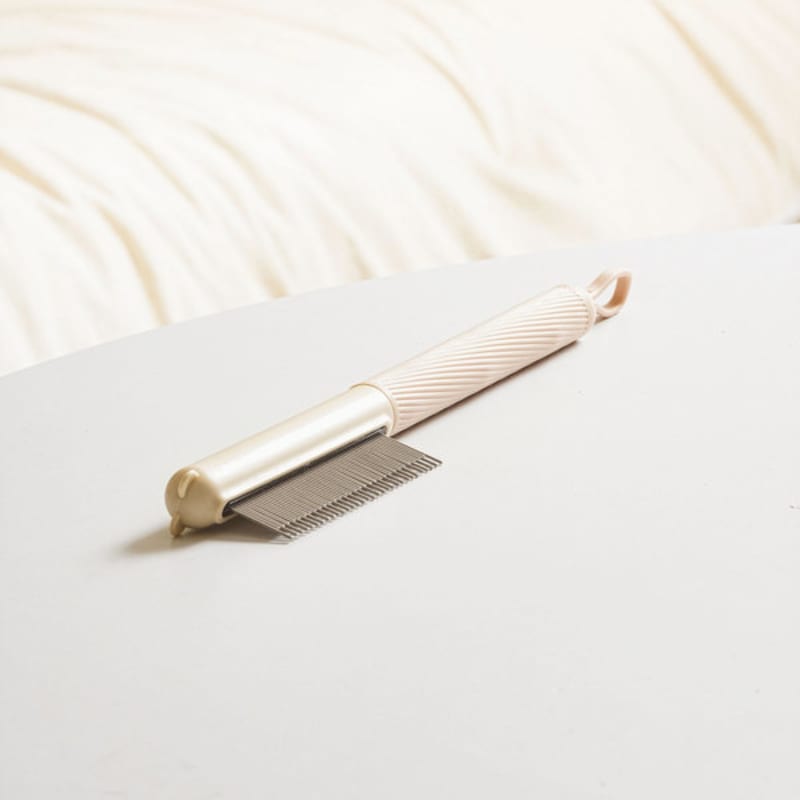 Perie dreaptă cu pieptene dublu [Animal de companie]