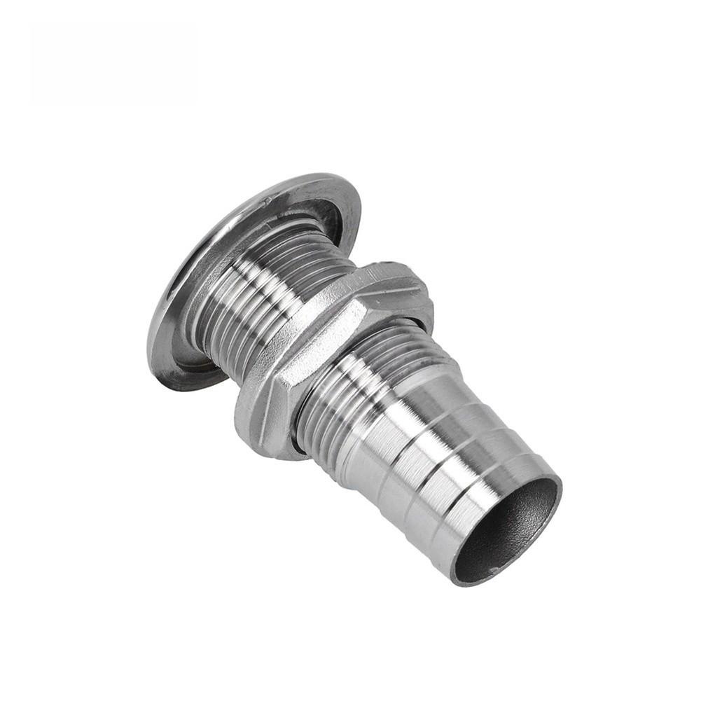 Stainless Steel 316 Marine Vent Yacht Fitting Semi-threaded Design