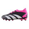 Adidas Predator Accuracy.3 MG J Low Top Soccer Shoes Kids Soccer Shoes Black White Pink GW7082