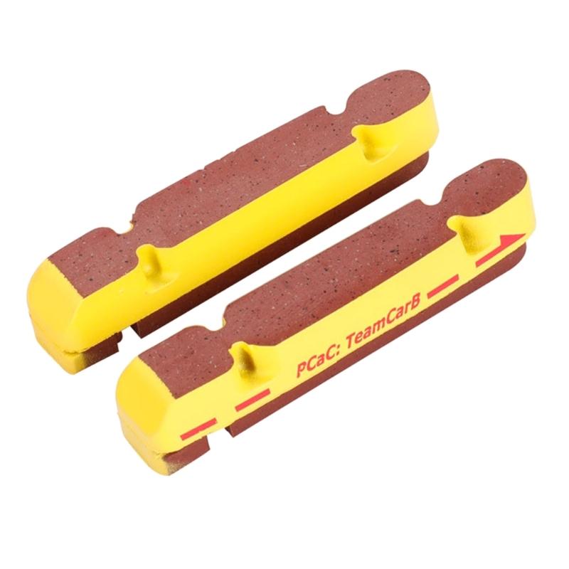 1 pair Cork Brake Shoes Bicycle Brake Pads Bike Brake Pads Replacement Pads Kits 1