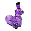 Squirrel Whiskey Decanter, Glass Animal Liquor Bottle with Stopper, Creative Wine Dispenser for Home Bar, Unique Gift for Whiskey Lovers
