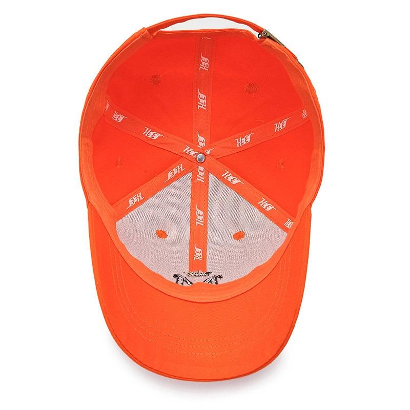 Hat M Standard Embroidered Baseball Cap Korean Fashion Simple Hat Short Brim Sun Hat, Sunshade Sun Protection Hat Equestrian Hat Tide