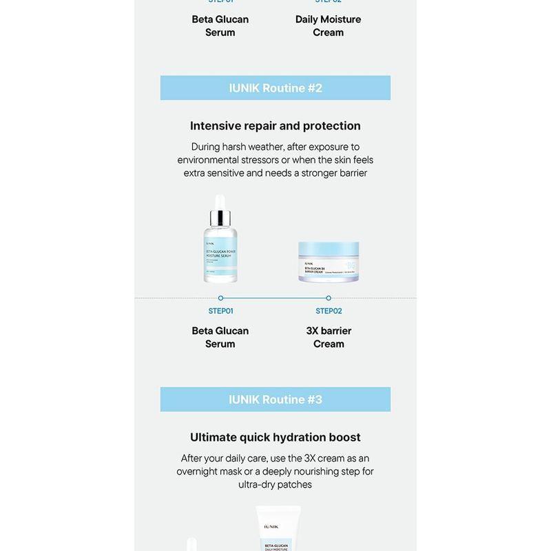 iUNIK - Beta-Glucan 3X Barrier Cream