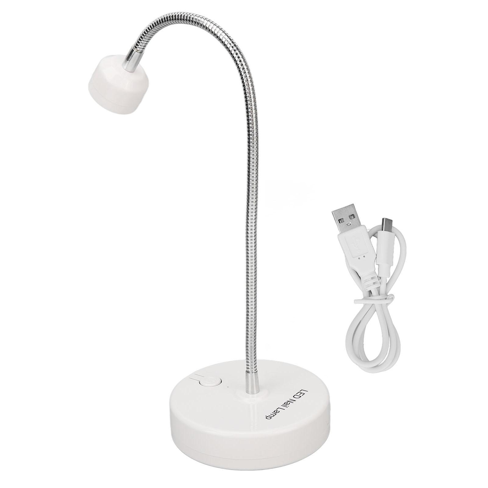 

Светодиодная лампа для сушки ногтей Hand Free USB Quick Dry для полировки ногтей, лампа для сушки, светильник на гибкой шее для дома