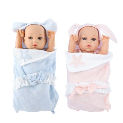 30CM Washable Lifelike Soft Hand-painted Simulation Baby Reborn Doll Children Accompany Play Doll