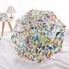 Pikachu Family Hug Joy Folding Umbrella Suitable For All Seasons Travel Umbrella Sun Umbrella Gift
