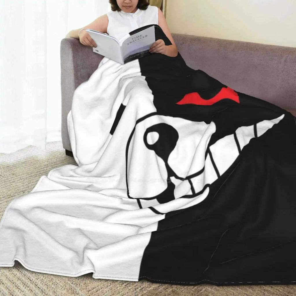 Danganronpa-Monokuma Manta Fina Suave Cálida Luz Monokuma Danganronpa Dangan Ronpa Monomi Esperanza Contra Desesperación Desesperación Contra Esperanza