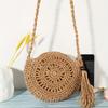 New Bohemian European and American Retro Style Classic Fashion Versatile Pure Handwoven Crossbody Bag