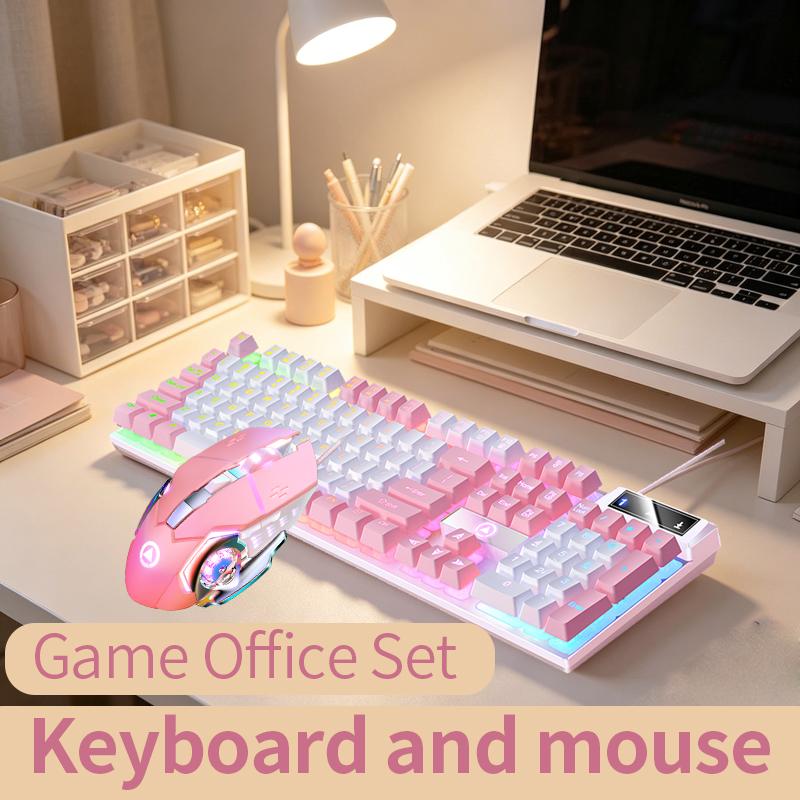 Single Keyboard and Keyboard Mouse uminous Keyboard Mouse Wired Gaming Mouse Keyboard Set