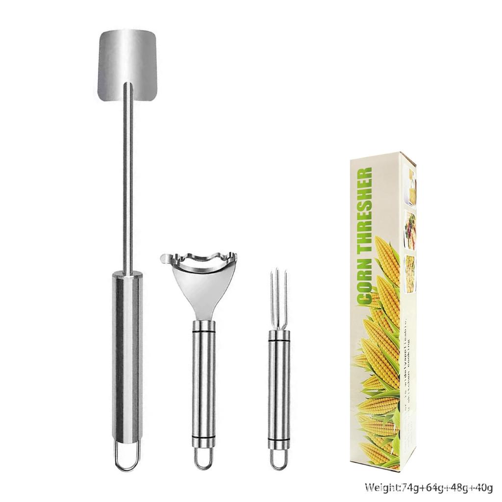 Stainless Steel Corn Thresher & Peeler Tool