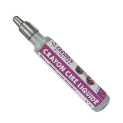 Kaarsenkrijt - 30ml - Zilver - Gemengd - Volwassene
