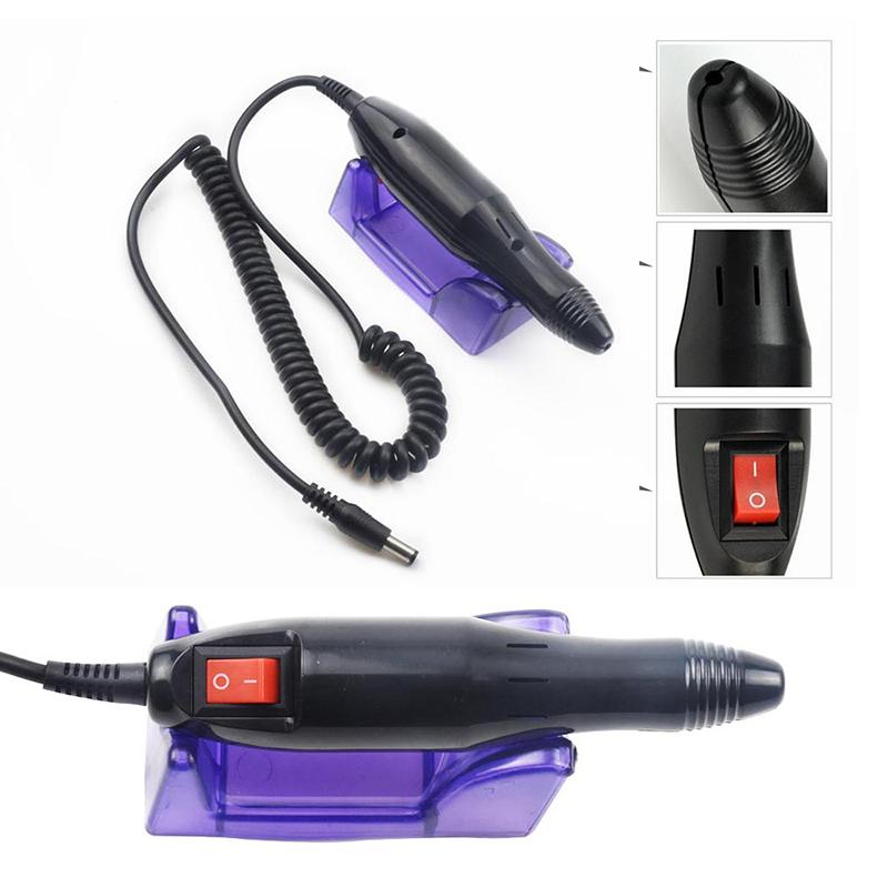 20000RPM Electric Nail Art Drill Manicure Nail File Sanding Bands Nail Remover Cleaning Tools With Different Model Drill Bits