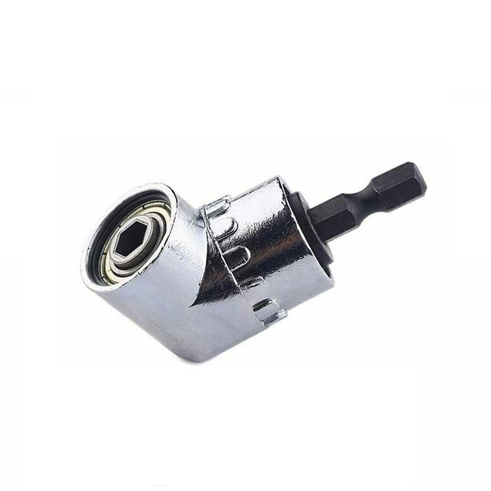1Pcs Holder Adaptor Right Angle Drill Bit 1/4 Hex Shank Screw Driver Tool Screwdriver Socket
