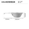 Titanium Camping Bowl 300ml 450ml Foldable Lightweight Outdoor Travel Set 1-2 Persons