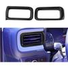 Carbon Fiber Dashboard Side Air Vent Outlet Cover Trim for Ford Maverick 2022-2026