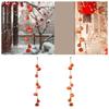 Simulation Persimmon Pendant Home Decoration Harvest Decor Realistic Cute Faux Fruit for Cafe Bedroom Holiday Living Room Office