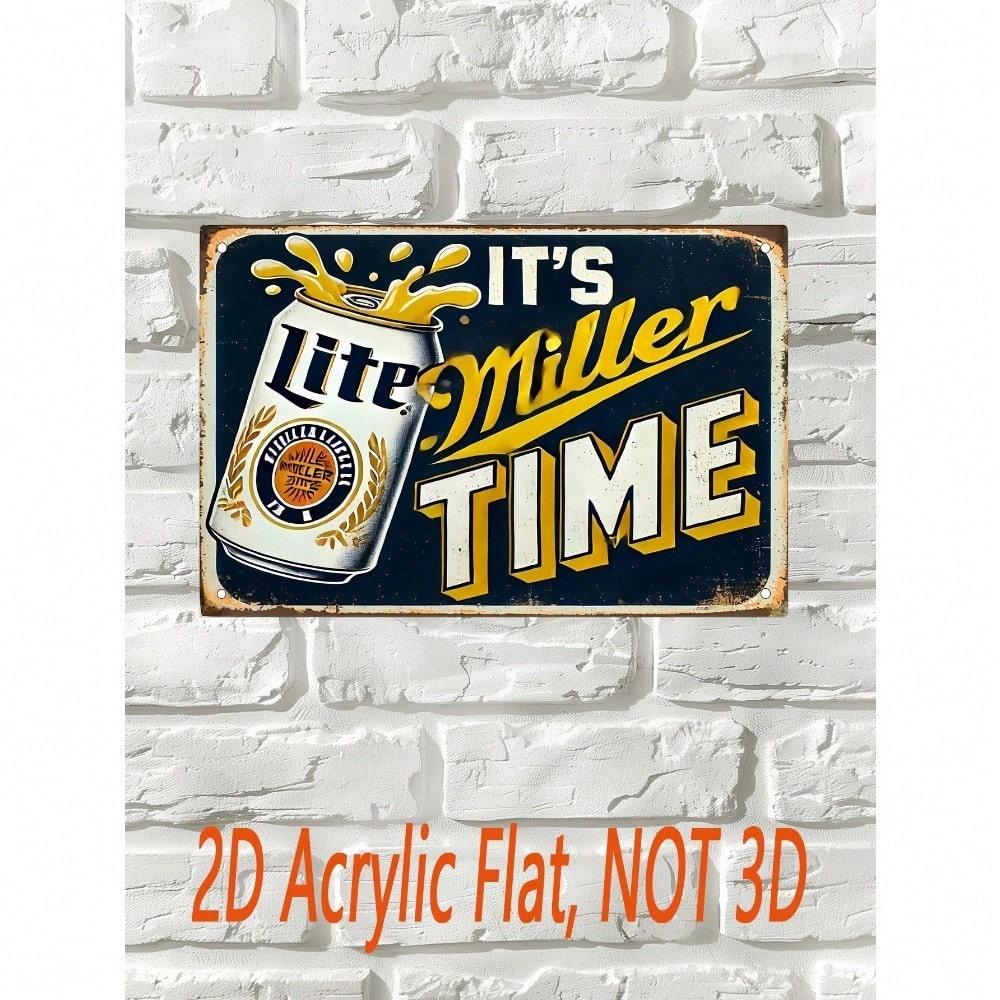 Retro Metal Paintings, Furniture, Living Room Decoration 20x30cm