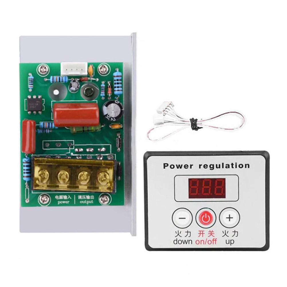 AC 220V Spannungsregler 6000W Ofenregler Für Lichtdimmung 80A Strombelastbarkeit Bidirektionale SCR-Technologie