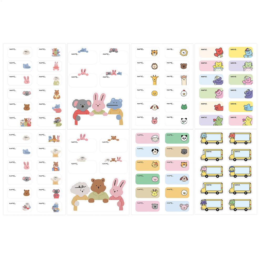 

Безжелезные Наклейки с Именем на Одежду, Водонепроницаемые Стикеры для Стирки для Детей в Школу, Уход за Пожилыми в Домах Престарелых, Прочные Бирки для Одежды