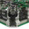 Hell'S Gate Small Particles Building Block Scene Fence Landscape Halloween Haunted House Modular Ornament