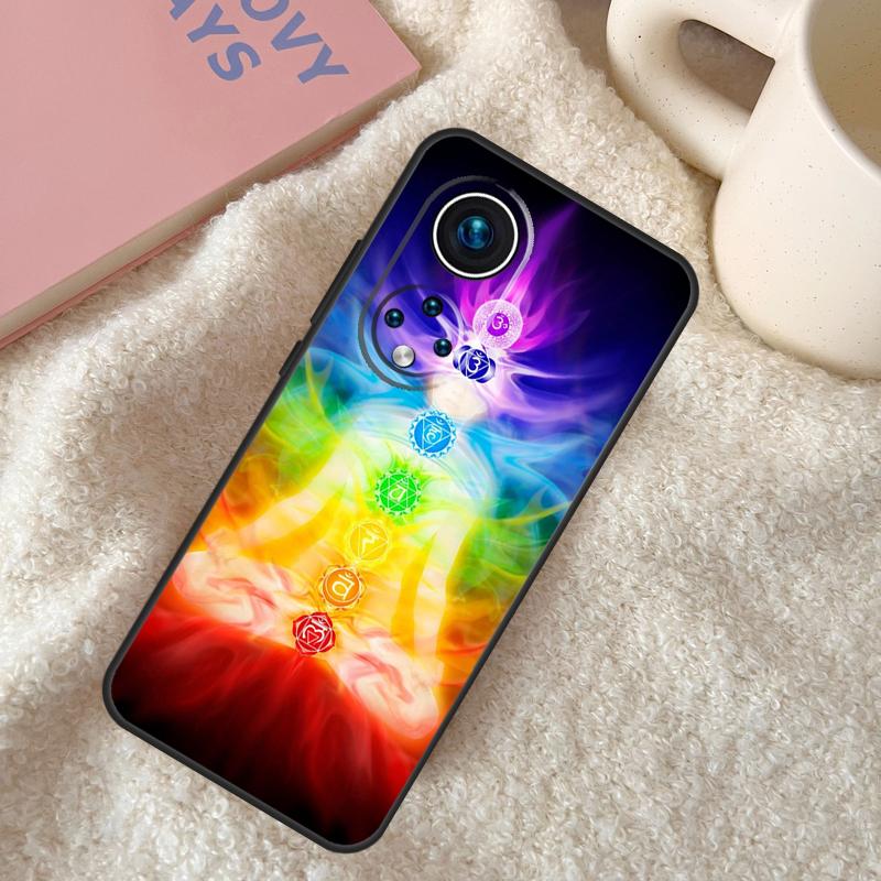The Mandala Chakra Insist Yoga Case For Honor X9c X8a X8b X9b X9a X8 X9 50 70 90 Lite Honor 200 Lite Magic 5 6 7 Pro Coque