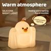 Silikon Weiches Geist Ente Nachtlicht USB Wiederaufladbar Touch-Steuerung Dimmbare Nachttischlampe für Kinderzimmer Kinder Babys Geschenk Dekor