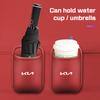 QAXS4 Leather Car door Water cup holder storage box For KIA Rio 5 Ceed Cerato K2 K3 K4 Sportage Picanto Optima Drink Rack ,Storage Bin