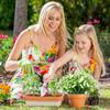 10 Bundles Artificial Flowers UV Resistant Faux Outdoor Plastic Greenery Shrubs Plants Home Garden Decor