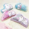 MORIPiLO Body Sanrio Characters My Melody Art Beaded Micro Plush Nap by Morishita Makura Pillow, (Dararin Cushion), Skin-Friendly Fabric, Toy, Pillow,