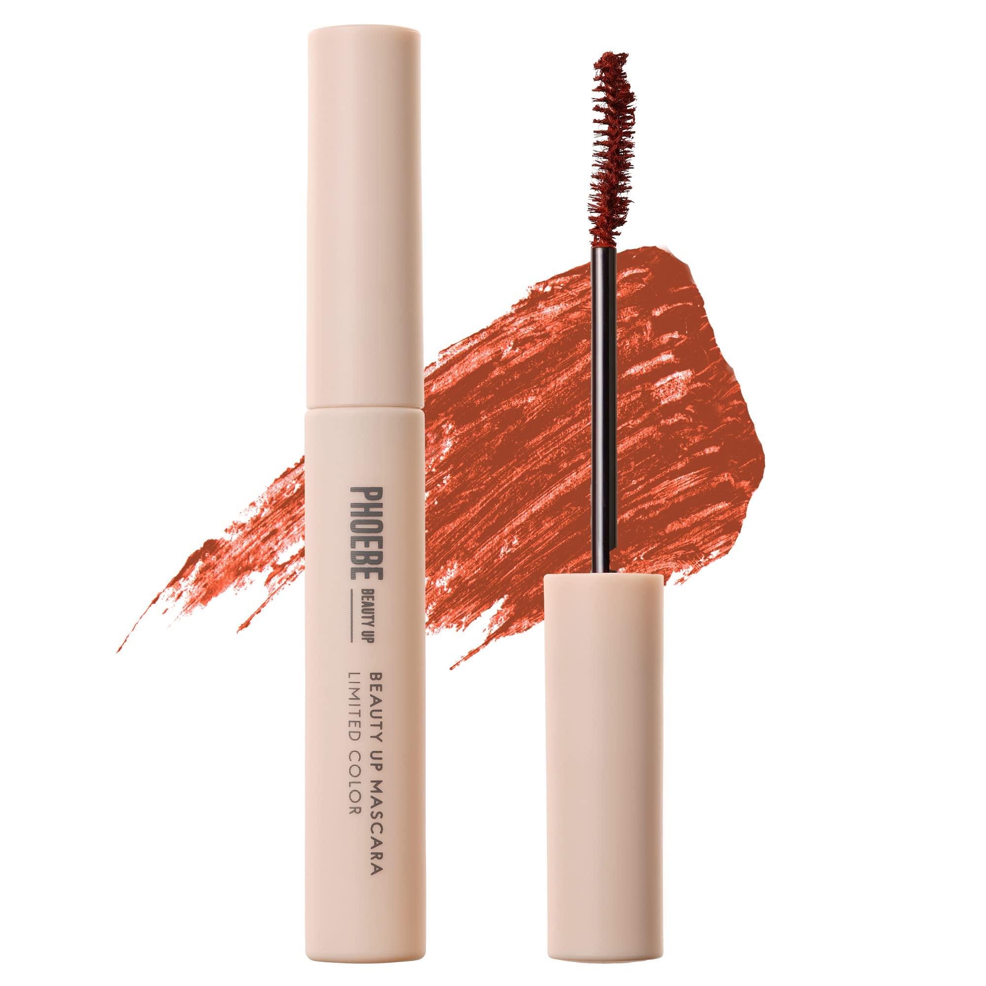 

PHOEBE BEAUTY UP Beauty Up Mascara Curl Keeping Serum Тушь для ресниц, которую можно удалить теплым Sunset Orange, один предмет 5 г [Длинная и водянистая]