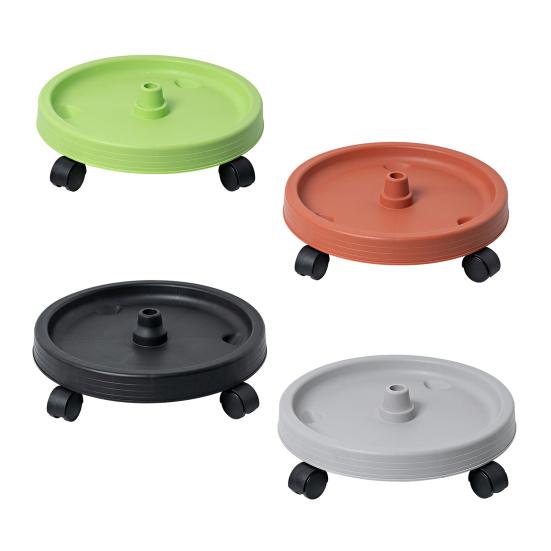Stackable Flower Pot Vertical Garden Planter with Water Drainage Multi-tier Planter Tray with Wheels for Growing Vegetables And Succulents