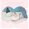 Girls High Heels New White Princess Leather Children's Shoes Performance Student Shoes-40Children's Dance Shoes5