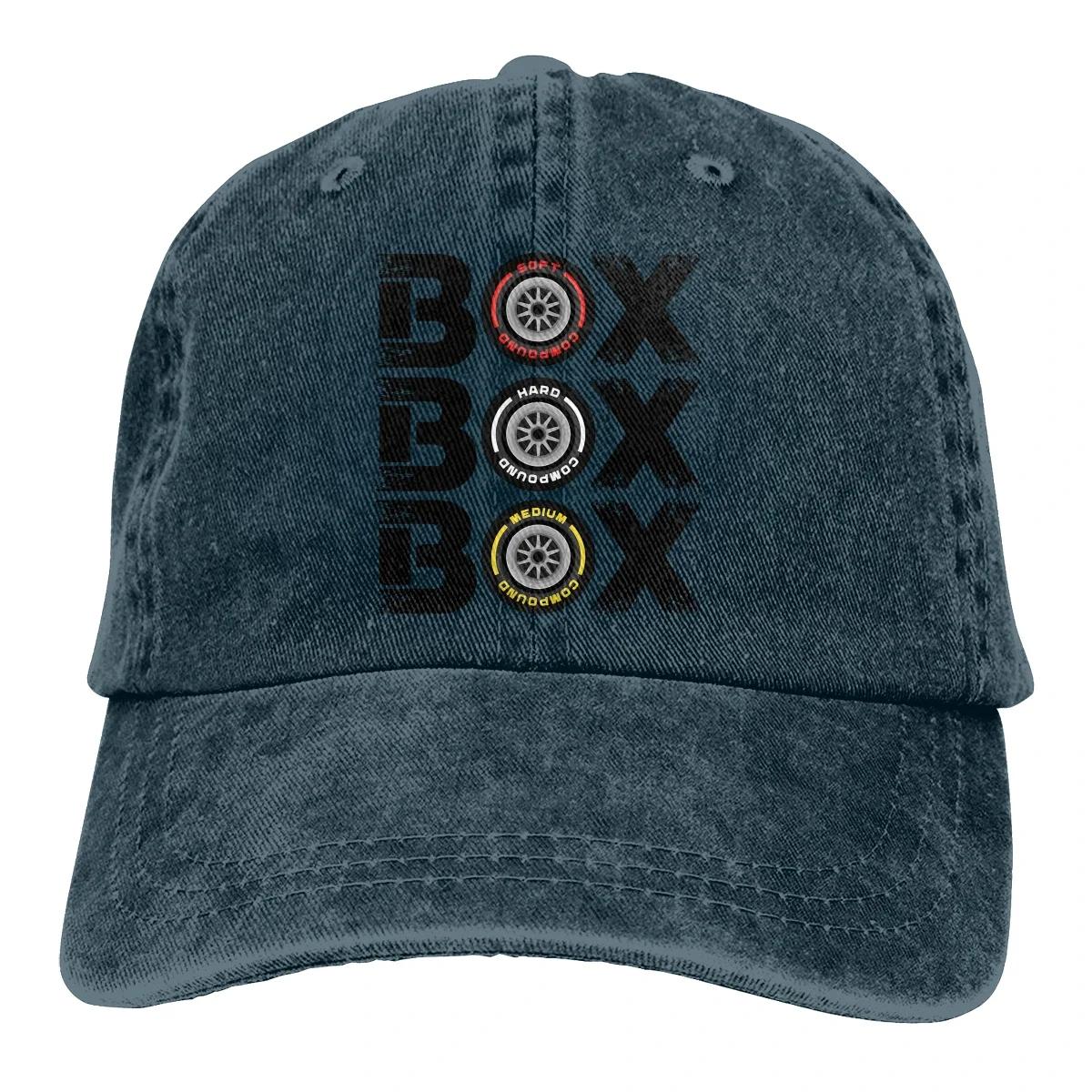 

Box Box Box F1 Tyre Compound V2 Baseball Cap Men Formula 1 F1 Caps colors Women Summer Snapback Caps One Size
