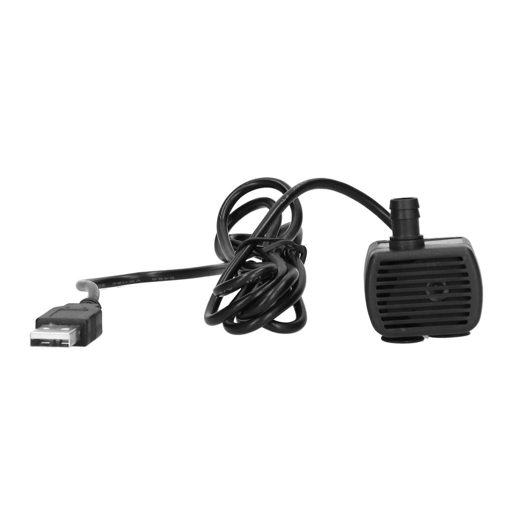 Pompa wodna Bezszczotkowa wtyczka USB Mini pompa głębinowa z przyssawką DC12V 200L/H 150cm Lift