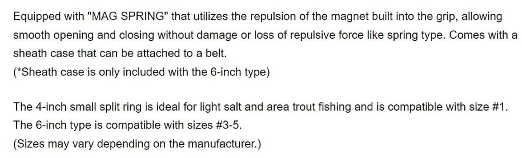 Rapala Original Accessories RCD 4 Inch Mag Split Ring Pliers RCDMPS4 (4629)