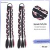 Women's Highlighted Bubble Boxer Braids Wig - Three-Strand Pigtails