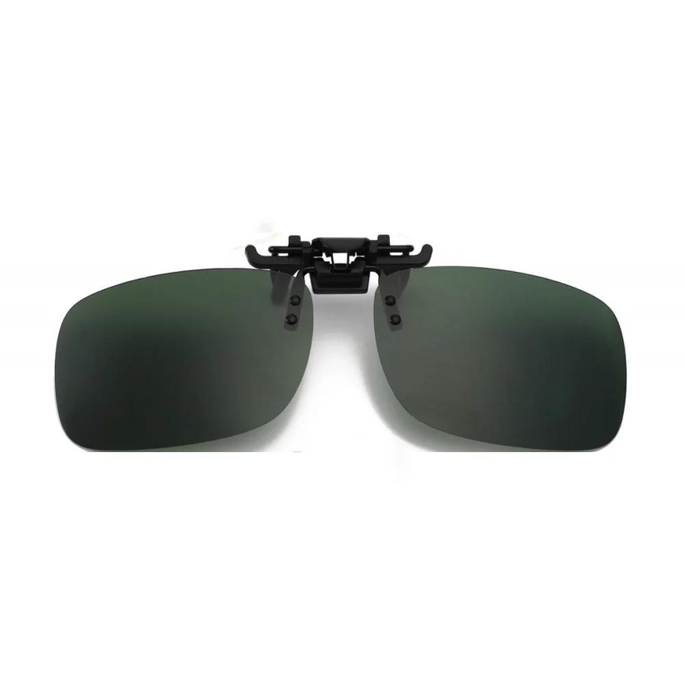 

New Unisex Polarized Clip on Sunglasses Near-Sighted Driving Night Vis Lens Cycling Riding Sunglasses Clip Motorcycle Equipments