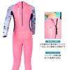 Full for and Size L Kids' Wetsuit, 2.5mm Thick, Jersey, Back-Zip, Warm, Surfing, SUP, Diving, Snorkeling,