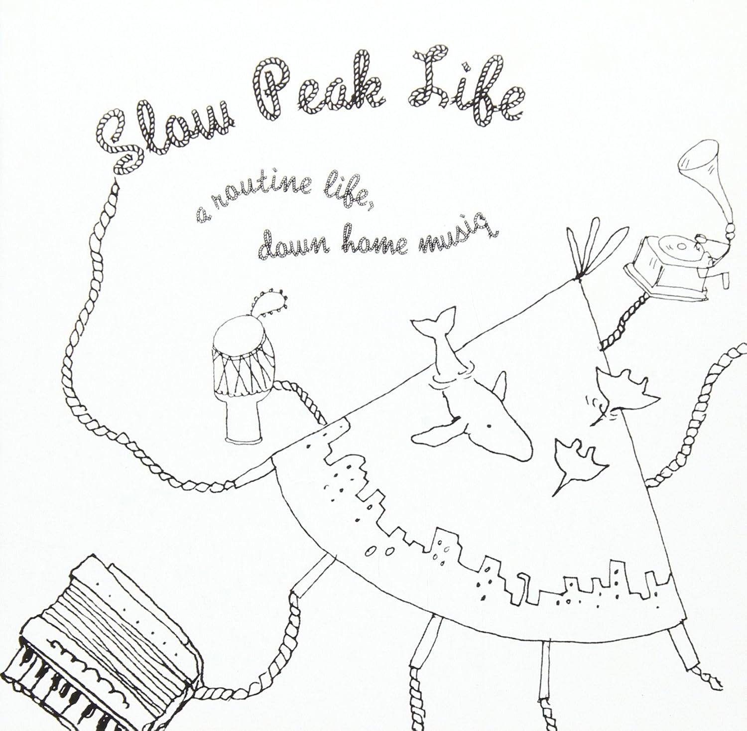 

CD SLOW PEAK LIFE A Routine Lifedown Home Music DDCZ1727 ADVANCE 2010 Japan ObiJapanese PopRock Used