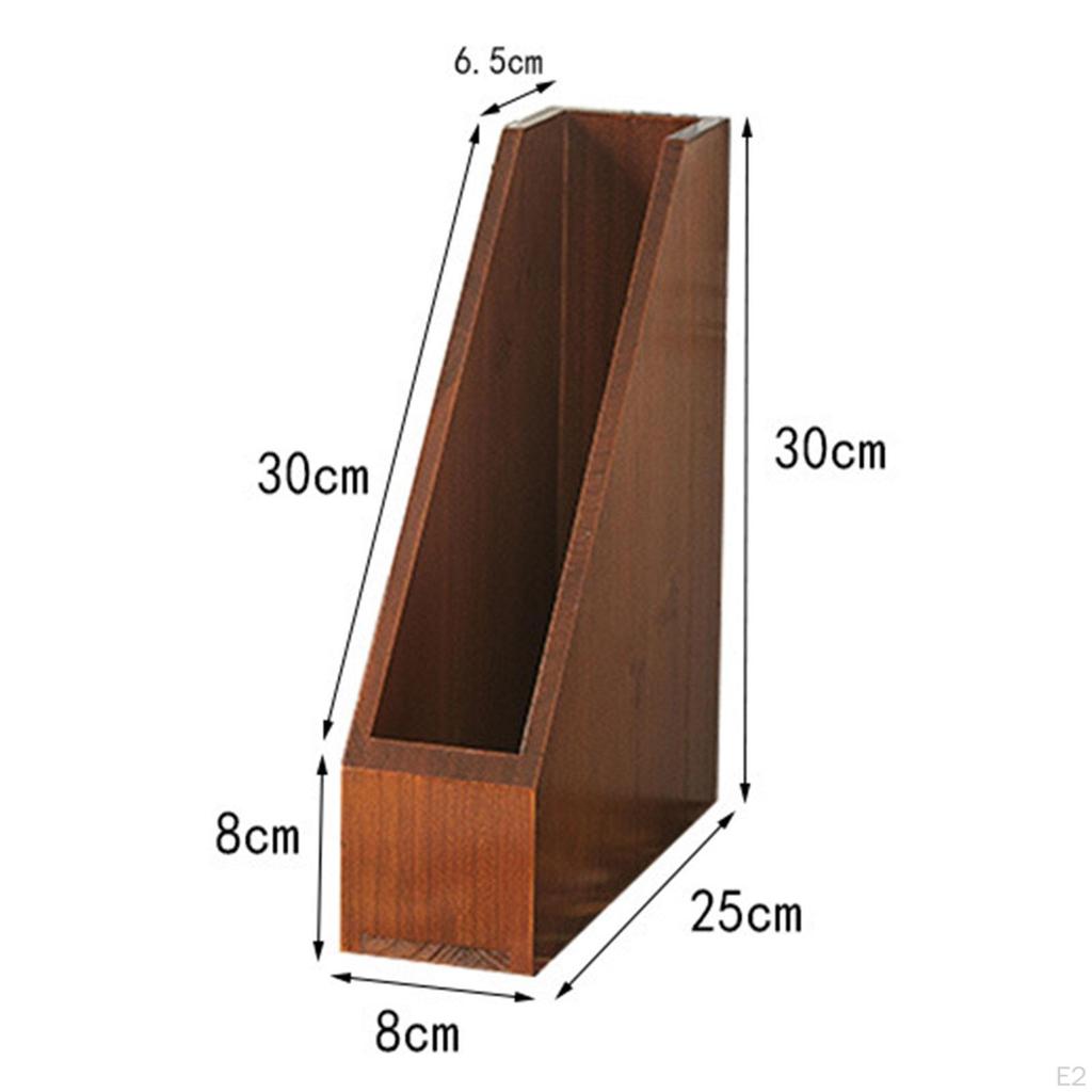 Classic Wooden Desk Organizer for Home and Office