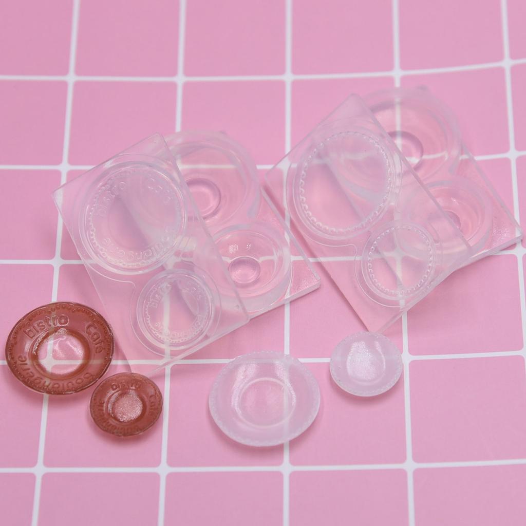 Ergonomic Silicone Mold Crafting Accessories Moulds Plate/Bowl Shape for Resin Creations and Unique Gift Making Ideas