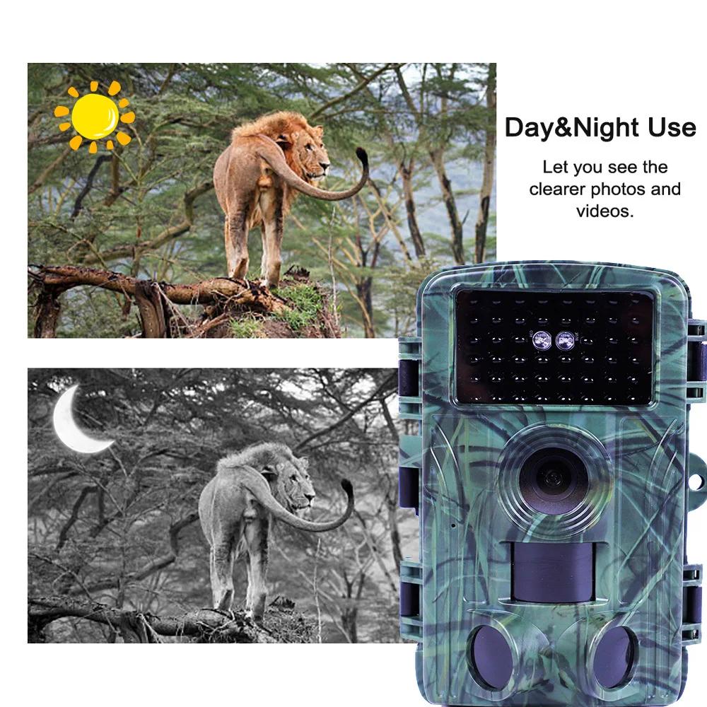 60MP WIFI Outdoor Jagd Wildkamera PR1600 4K Wildtierkamera Bewegungserkennung Nachtsicht Wasserdichte Fotofalle