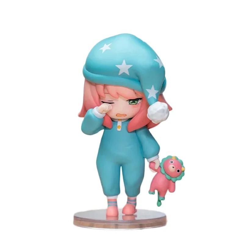 Spy X Family Anya Serie Blind Box Rätselbeutel Mystery Box Spielzeug Puppe Niedliche Anime Figur Schreibtischdekoration Geschenk
