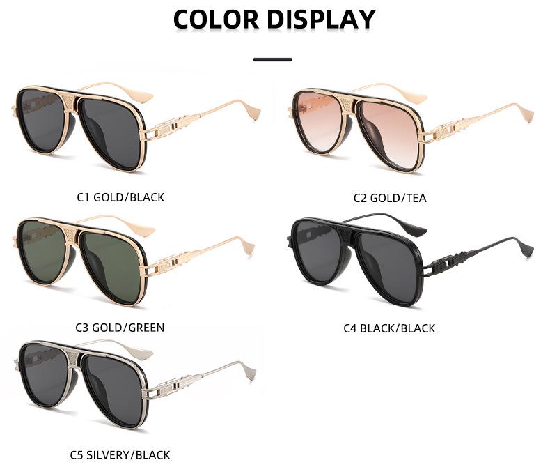 European & American Style Women's Fashion Sunglasses - High-End Outdoor Sun Protection