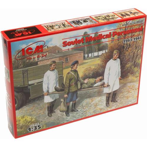 

ICM 1/35 Soviet Medic (1943-1945) Plastic Model Kit 35551