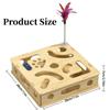 Detachable Interactive Cat Puzzle Box Creative Cat Exercise Toy Cat Teasing Box  Cat Supplies