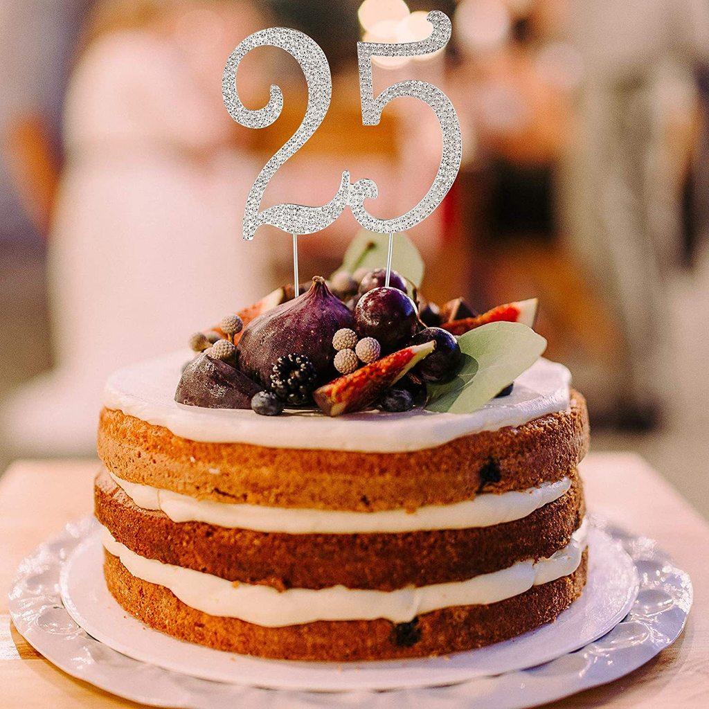 Wedding Cake Topper Holder With Alloy Metal For Anniversary Celebrations And Birthdays